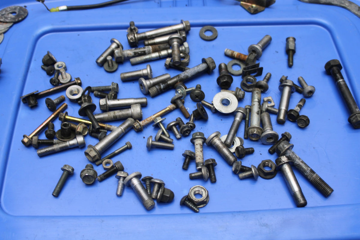 06 KAWASAKI Z750 BOLTS HARDWARE MOTOR SCREWS BB837