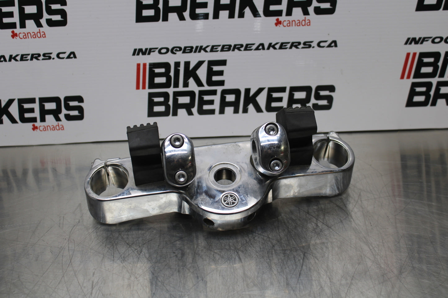 09 YAMAHA ROYAL STAR XVZ1300TF VENTURE FORKS UPPER TRIPLE TREE CLAMP BB151