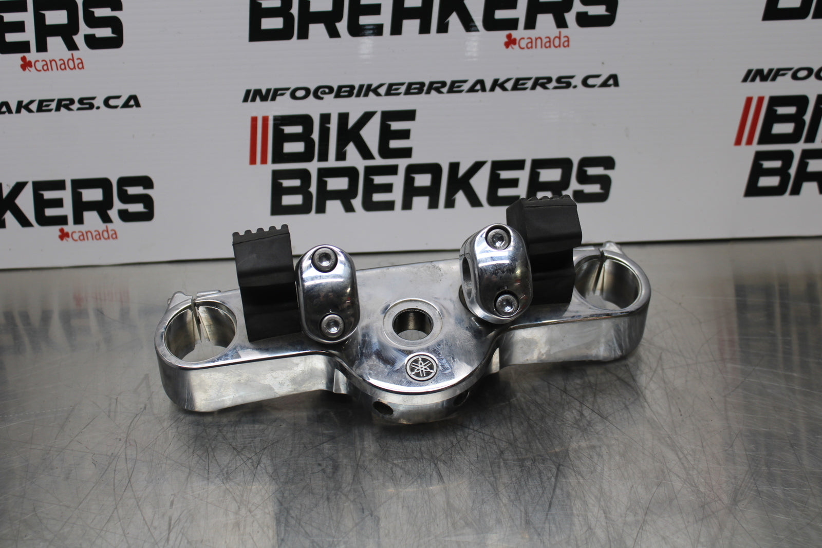 09 YAMAHA ROYAL STAR XVZ1300TF VENTURE FORKS UPPER TRIPLE TREE CLAMP BB151