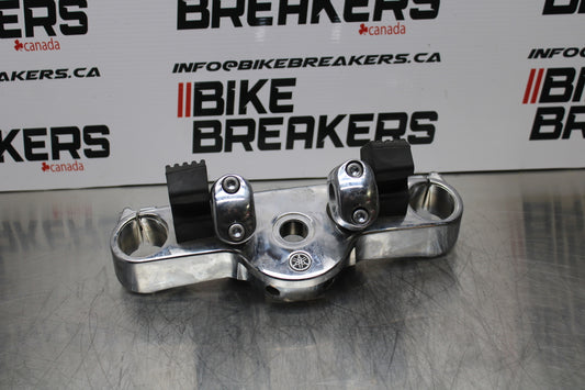 09 YAMAHA ROYAL STAR XVZ1300TF VENTURE FORKS UPPER TRIPLE TREE CLAMP BB151