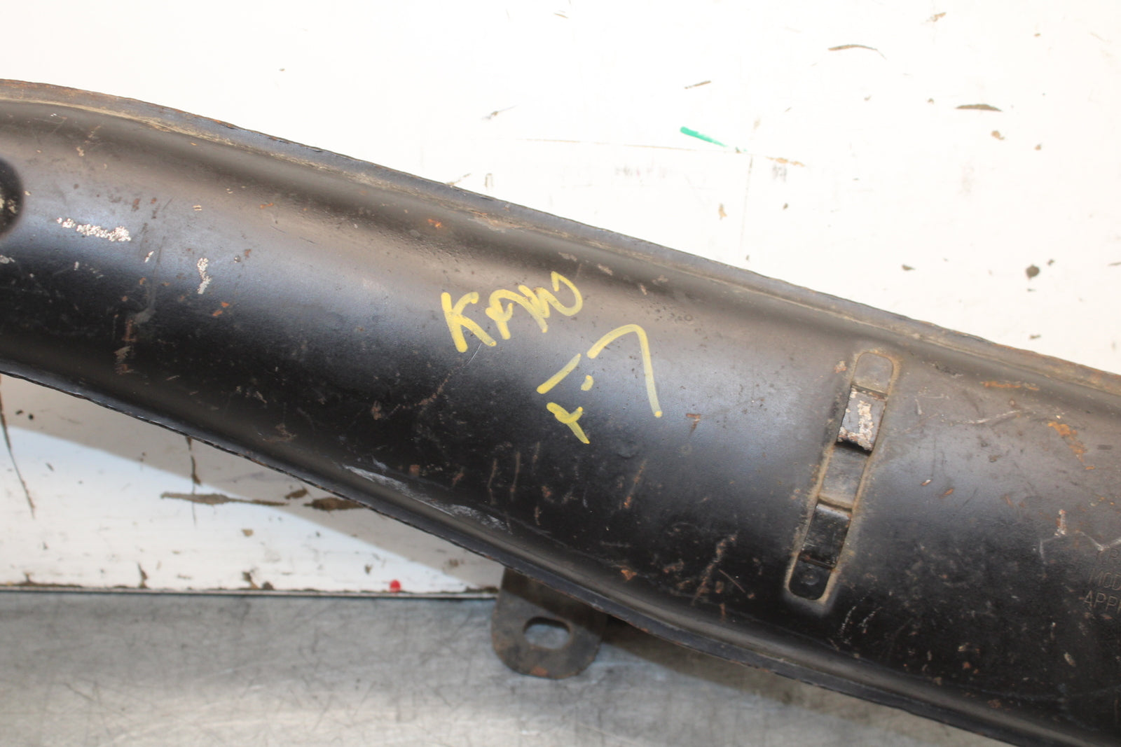 71-75 KAWASAKI F7 EXHAUST PIPE MUFFLER SLIP ON CAN SILENCER BB00