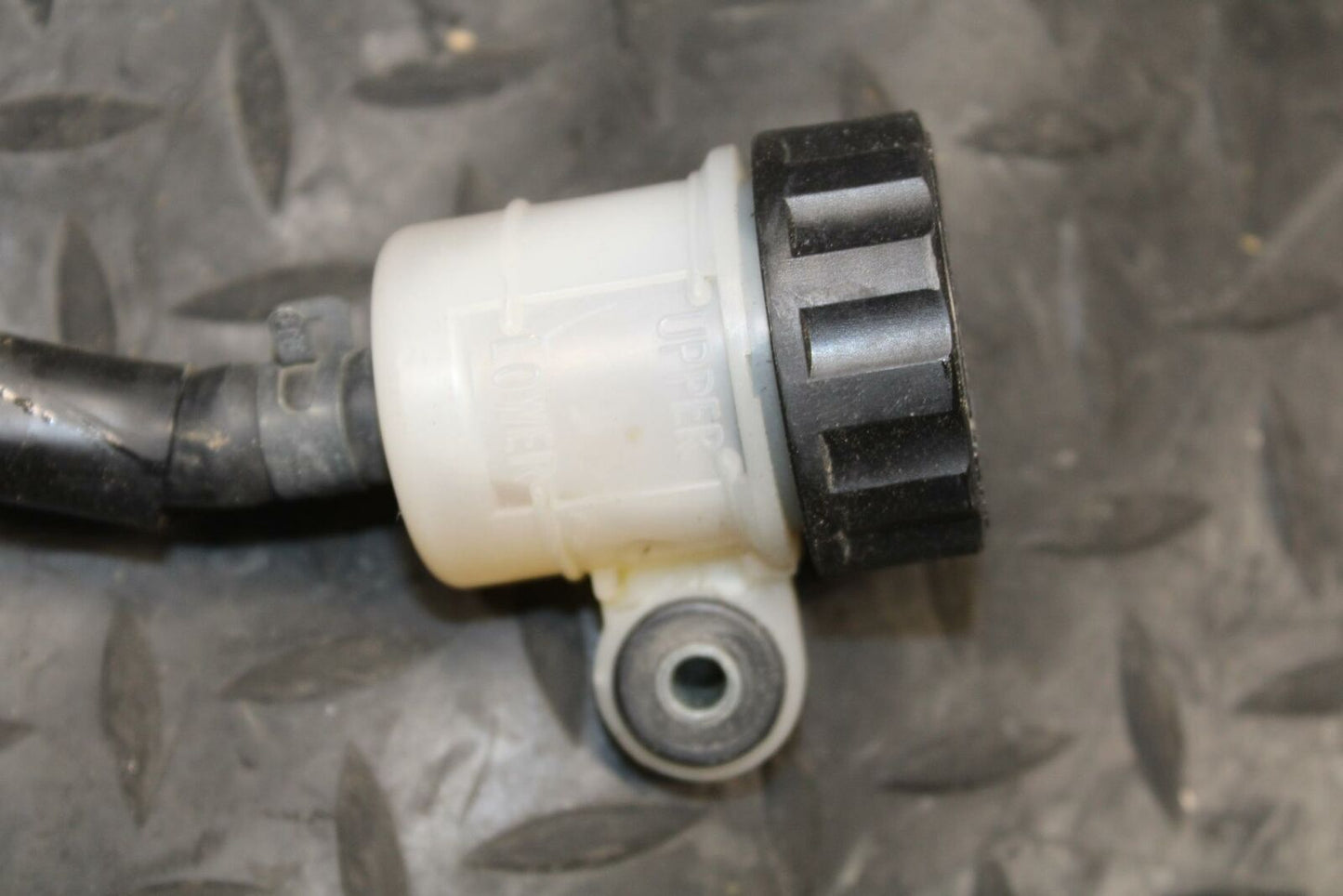 08-16 YAMAHA YZF R6 REAR BRAKE MASTER CYLINDER W RESERVOIR 2C0-2583V-01-00 BB209