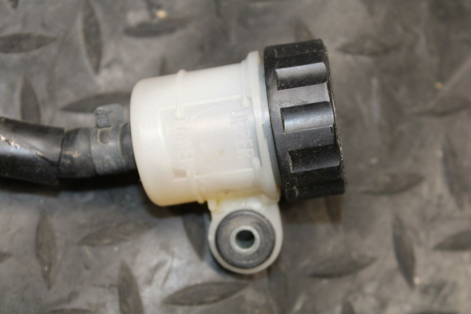 08-16 YAMAHA YZF R6 REAR BRAKE MASTER CYLINDER W RESERVOIR 2C0-2583V-01-00 BB209