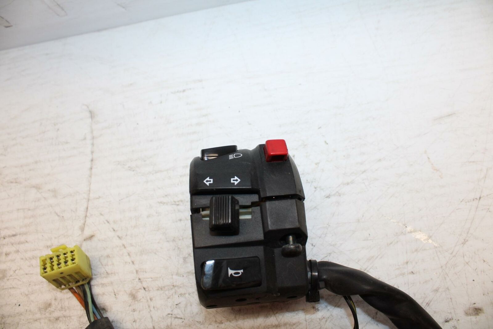06-07 SUZUKI GSXR750 LEFT CLIP ON HANDLE HORN SIGNALS SWITCH SWITCHES BB300