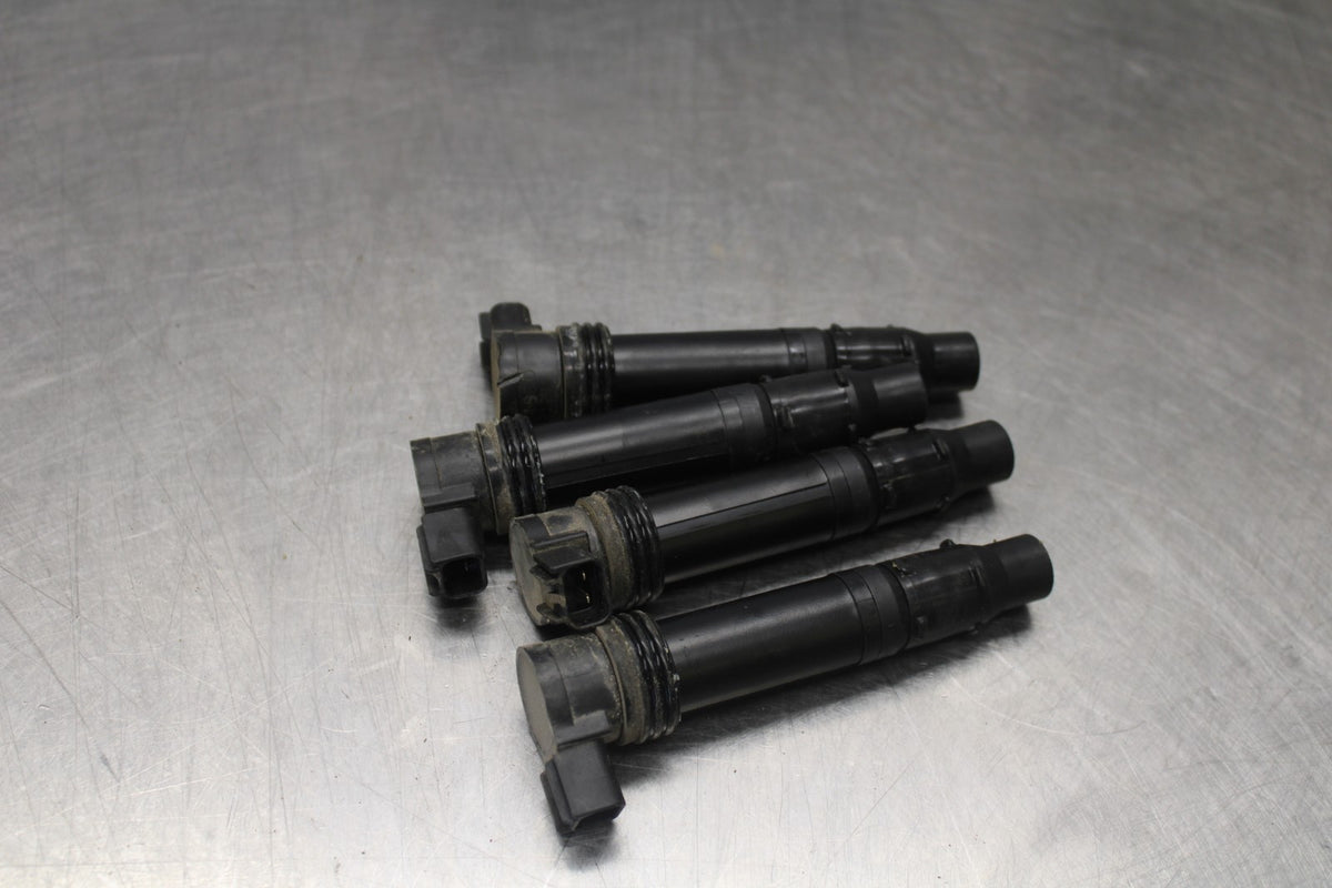 08 KAWASAKI ZX6R IGNITION COILS COIL SPARK PLUG CAPS BB896