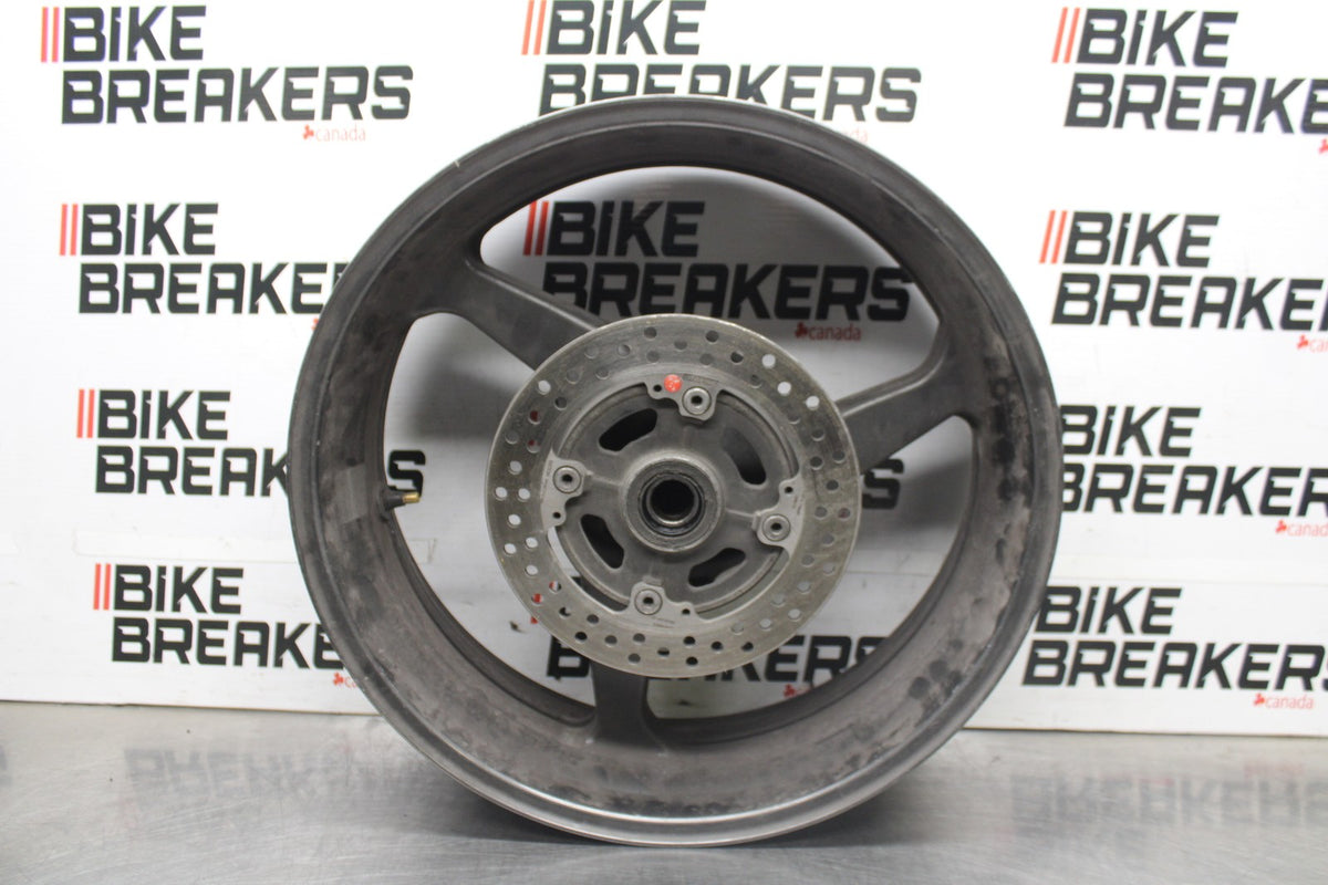 05-06 HONDA CBR600RR REAR WHEEL BACK RIM & ROTOR BB945