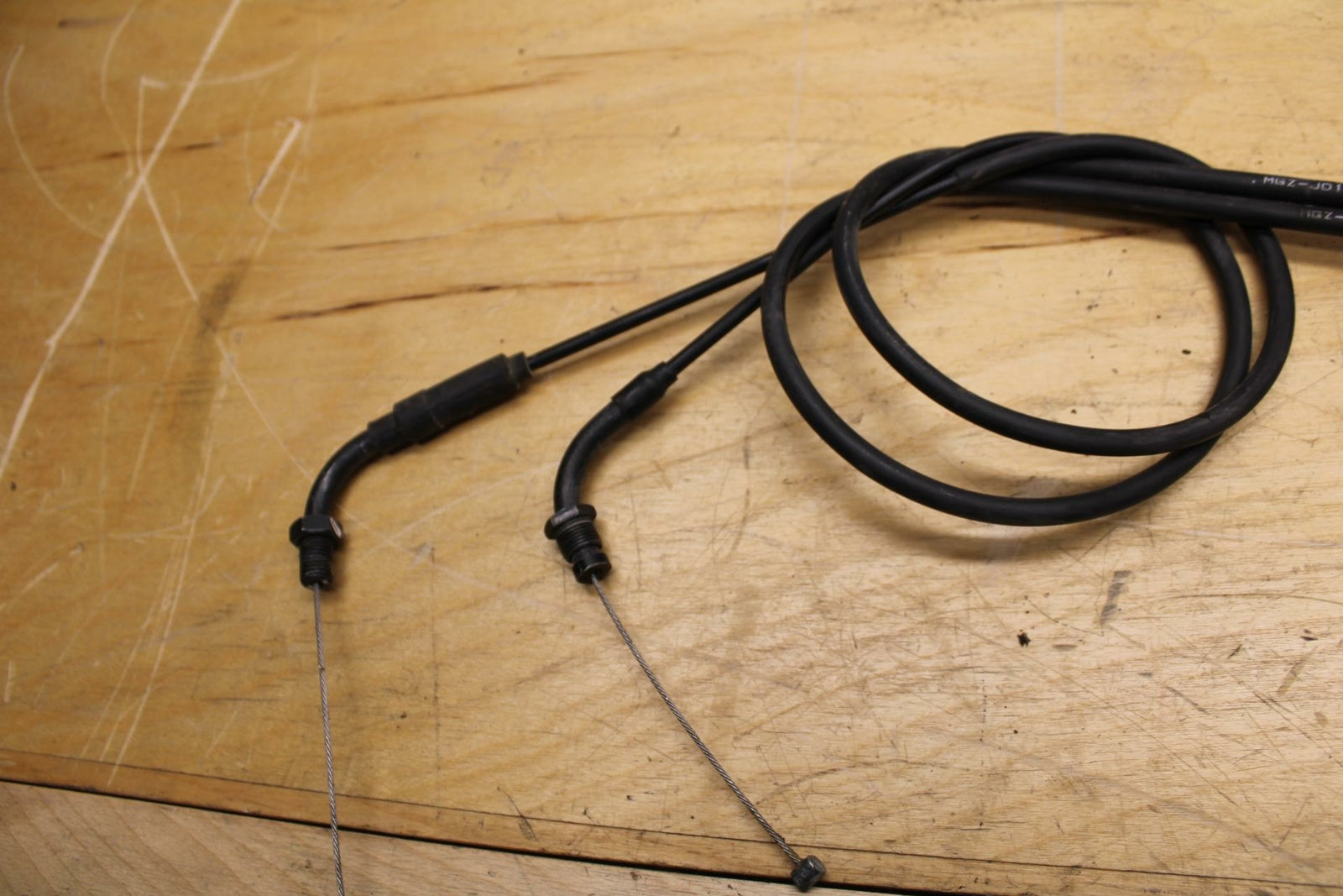 13-15 HONDA CBR500R THROTTLE CABLES LINES 17910-MGZ-J01 17920-MGZ-J01 BB315