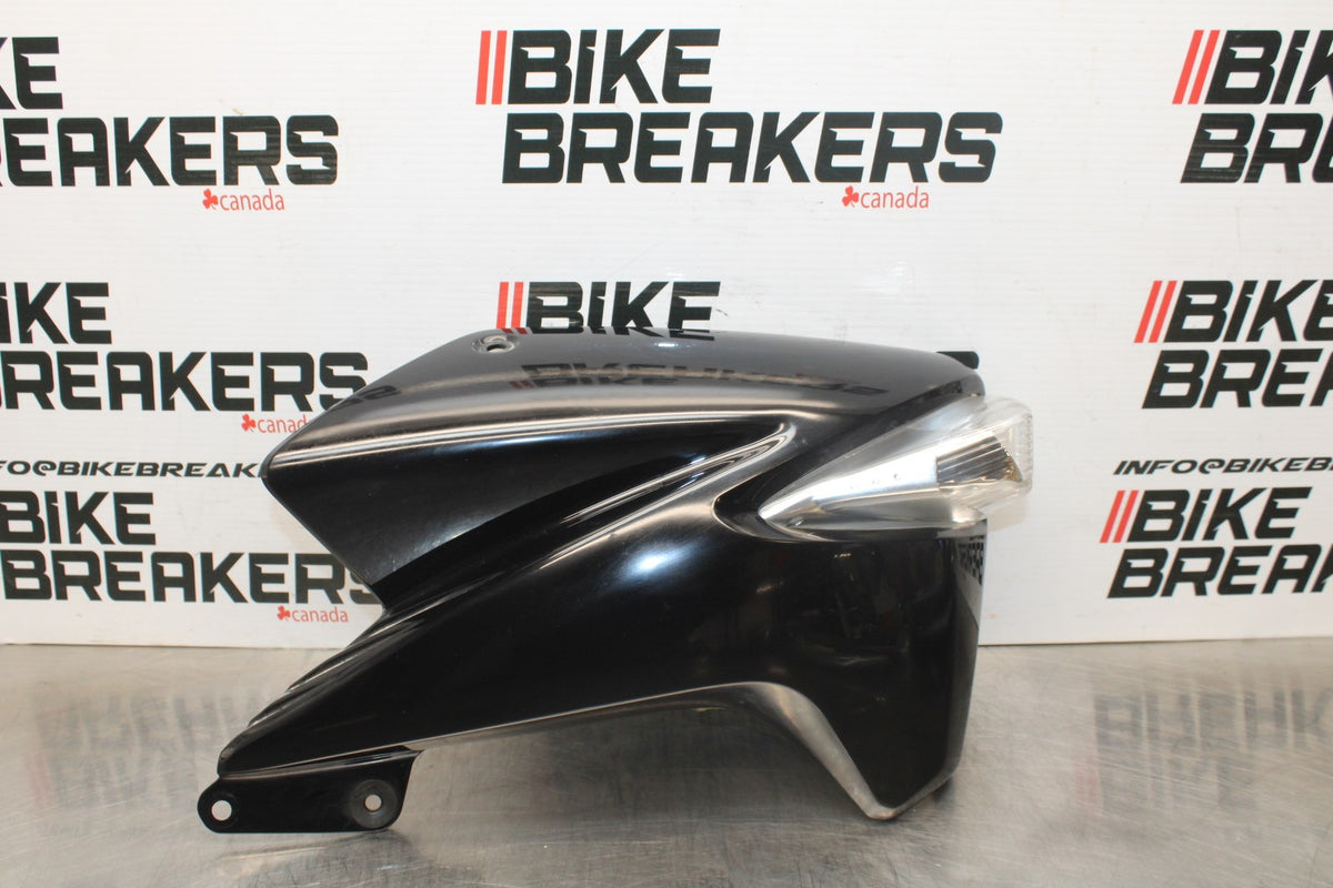 15 SUZUKI GW250F RIGHT LOWER MID UPPER SIDE FAIRING COWL  BB789