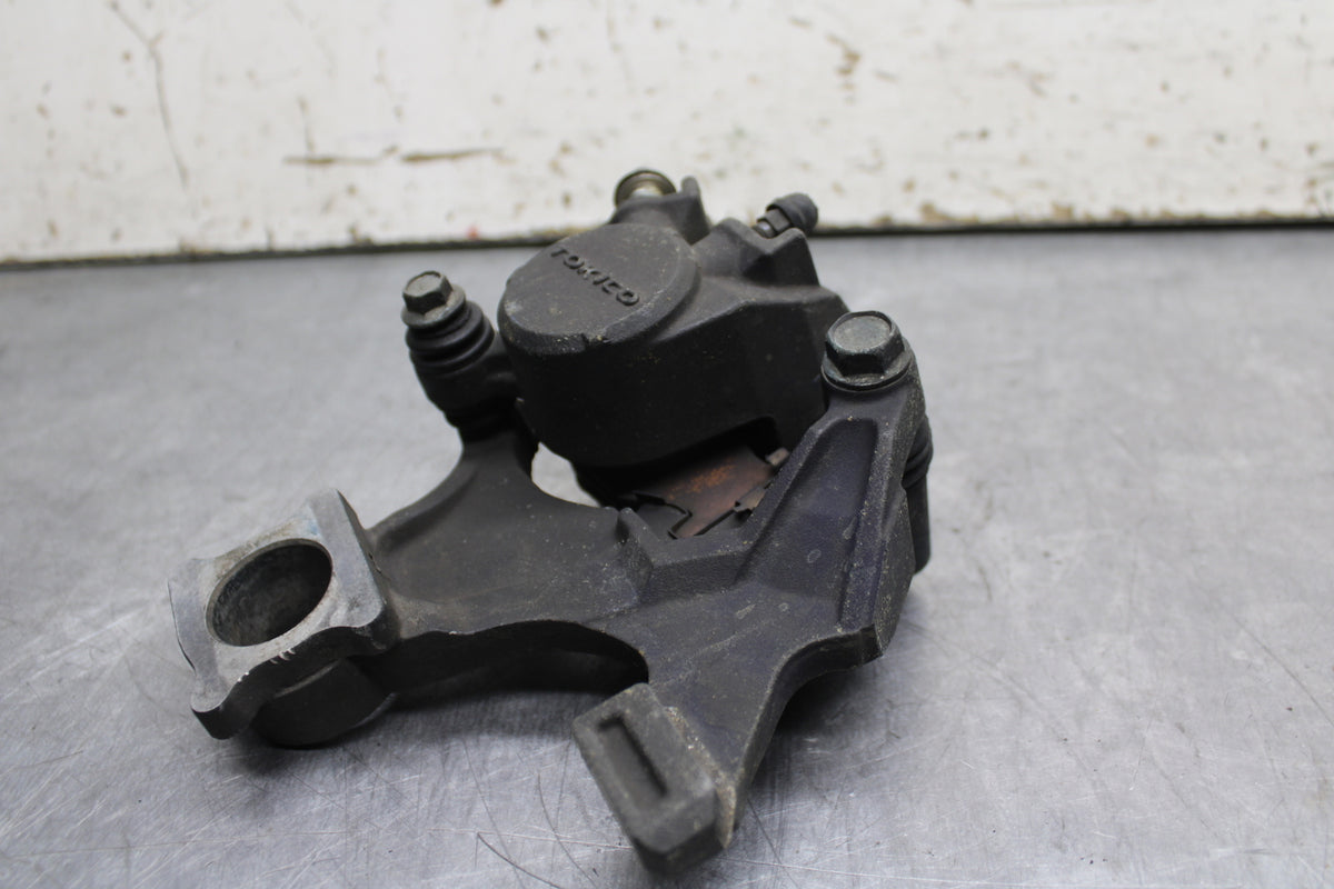 08-10 SUZUKI GSXR 600 REAR BACK BRAKE CALIPER W MOUNT BRACKET BB116