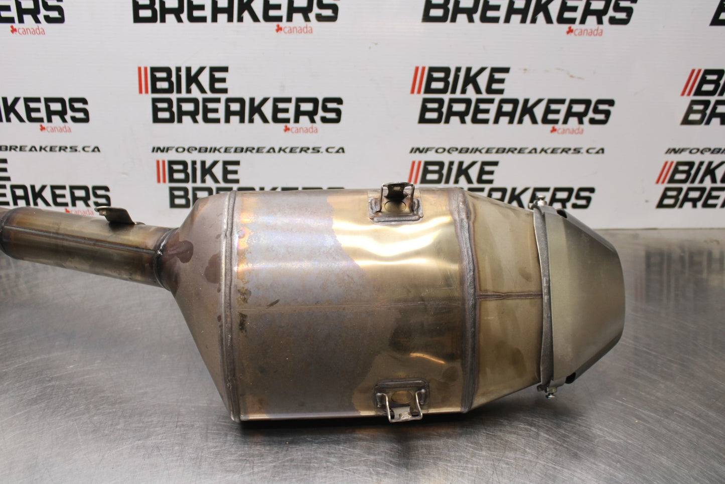 13-24 HONDA CBR600RR EXHAUST PIPE MUFFLER SLIP ON CAN SILENCER BB772