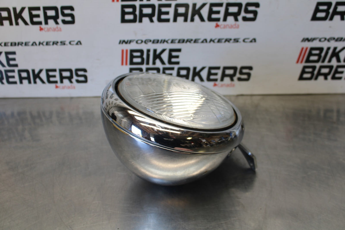 02 KAWASAKI VULCAN 800 VN800B CLASSIC SINGLE HEADLIGHT HEAD LAMP LIGHT BB862