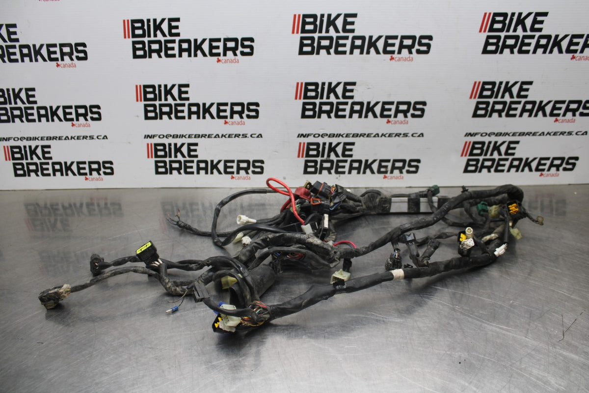 08-16 YAMAHA YZF R6 MAIN ENGINE WIRING HARNESS MOTOR WIRE LOOM BB797