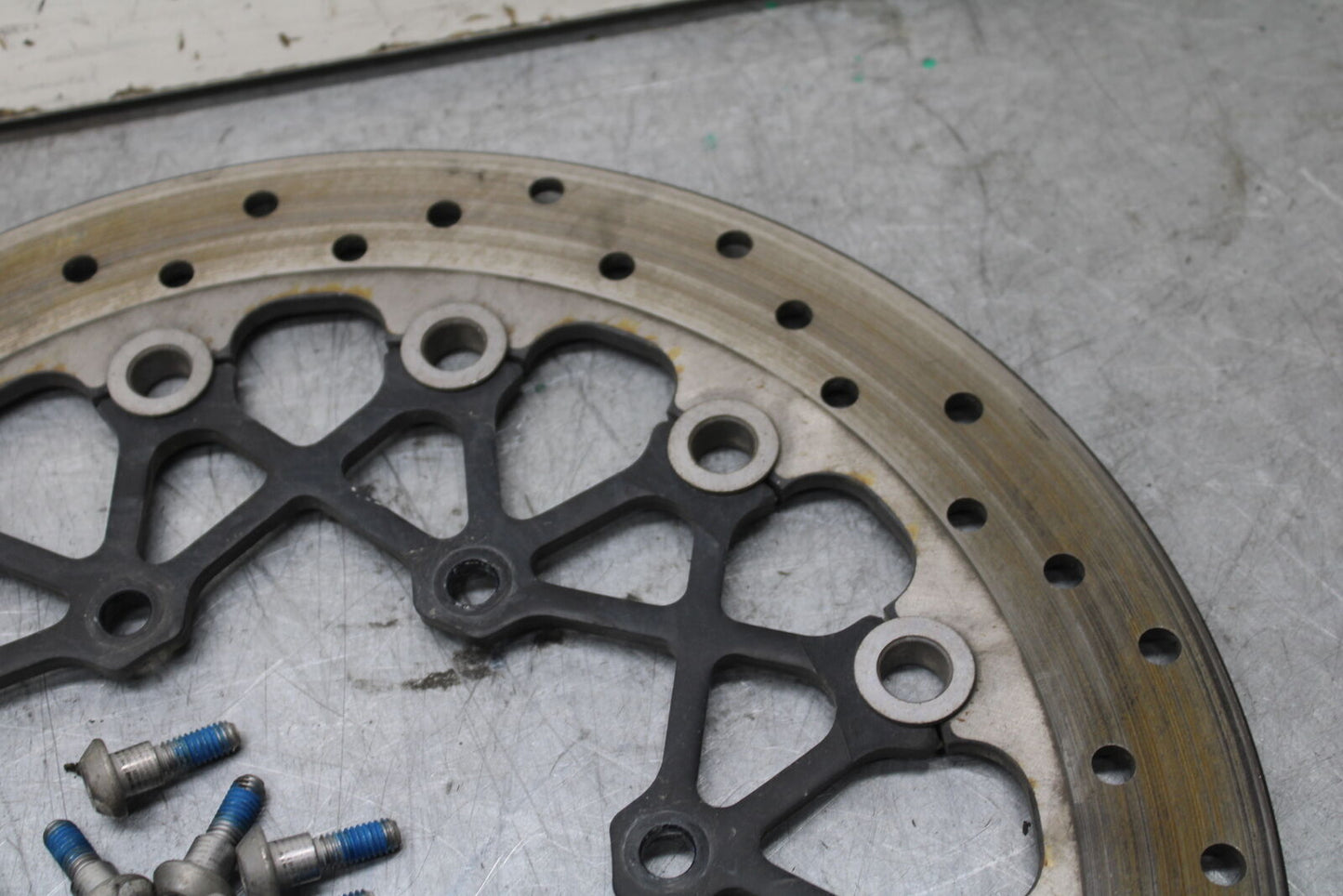 11-24 SUZUKI GSXR750 FRONT LEFT RIGHT BRAKE ROTORS DISCS 59210-37H01 BB714