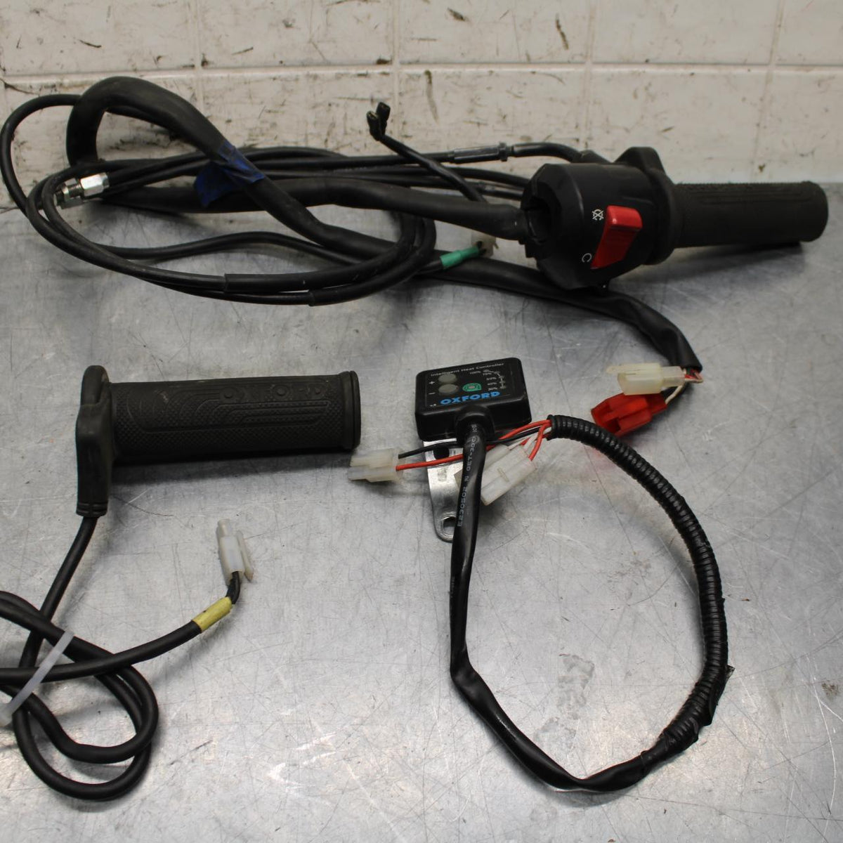 2008 Honda Interceptor 800 VFR800A ABS RIGHT CLIP ON HANDLE KILL OFF START