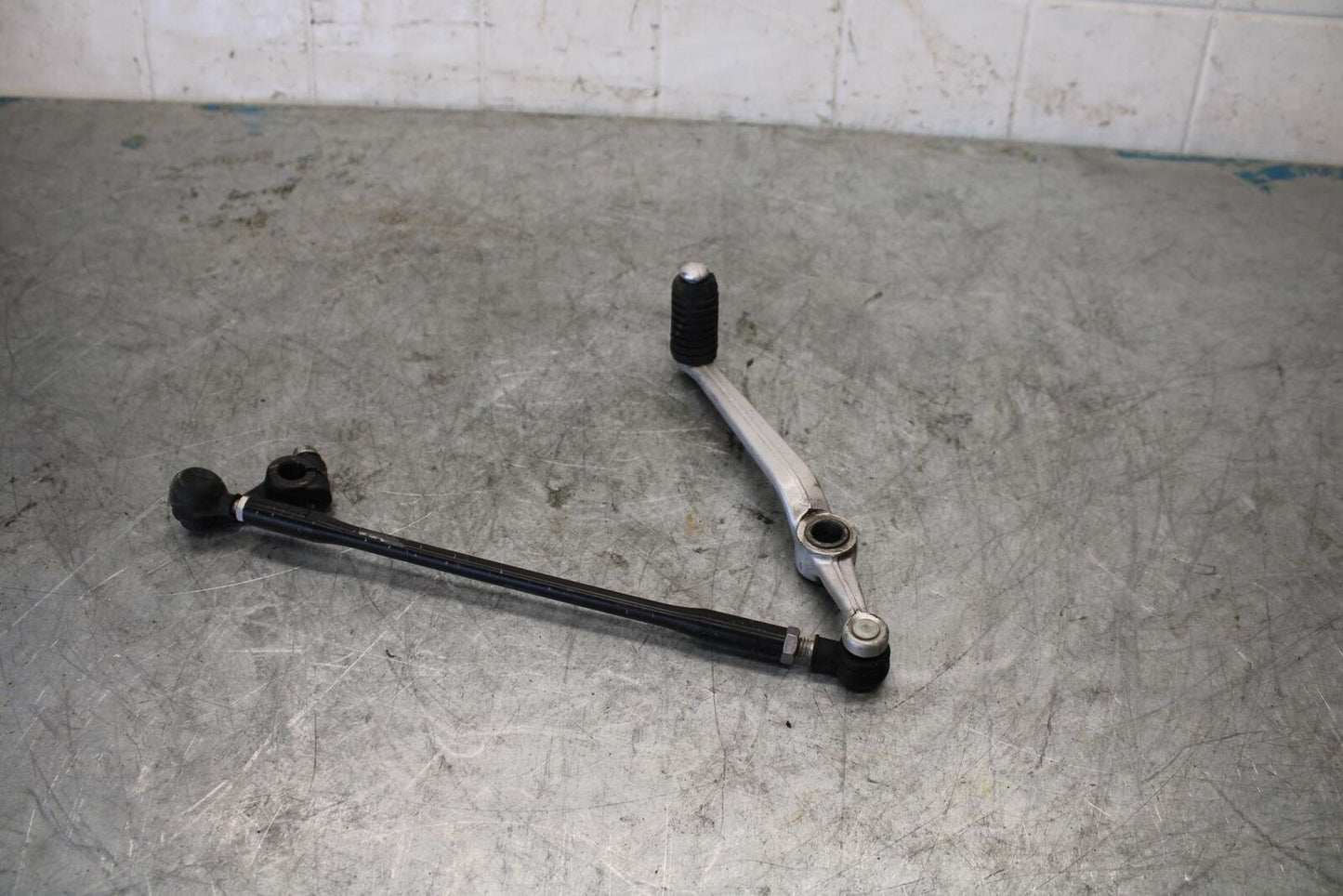 08-16 YAMAHA YZF R6 SHIFTER LINKAGE SHIFT LINK PEDAL BB431