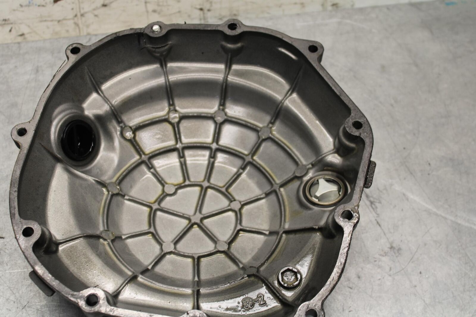 2012 Kawasaki Ninja ZX14R ZX1400E CLUTCH SIDE ENGINE MOTOR COVER BB60