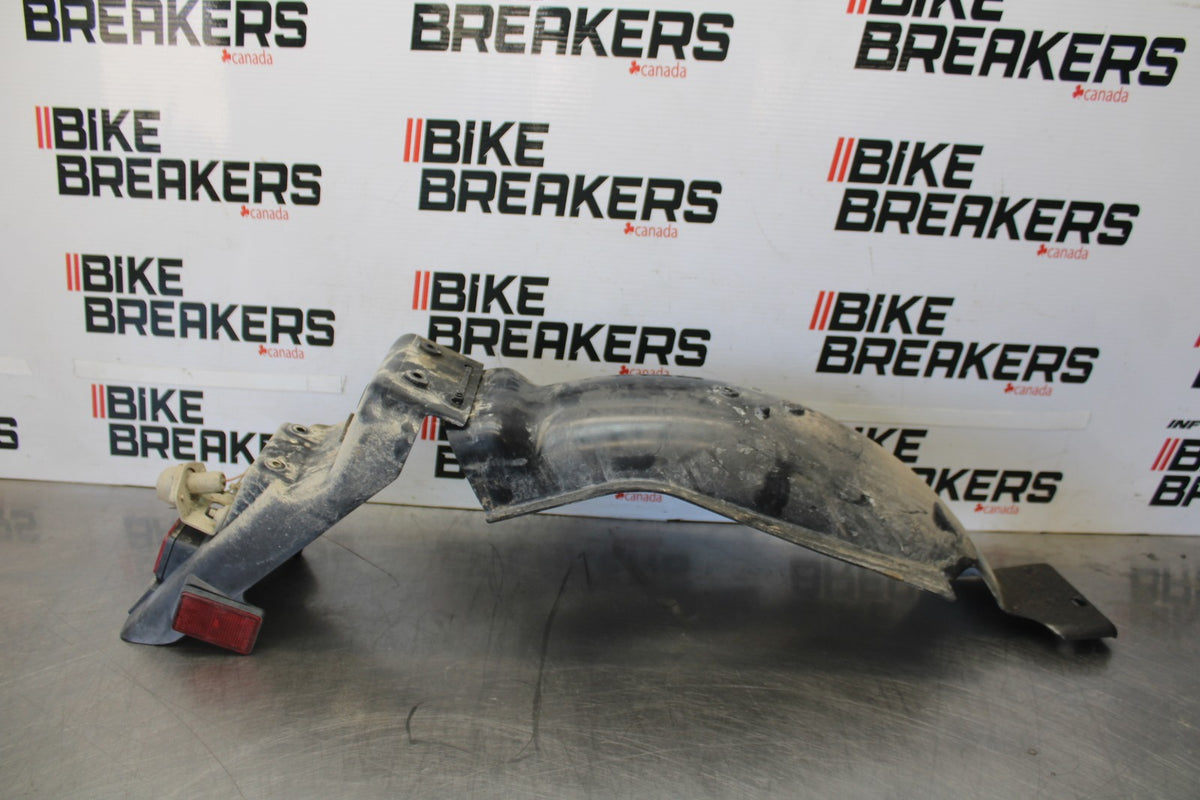 06 KAWASAKI KLR650 INNER REAR BACK FENDER MUD GUARD BB919