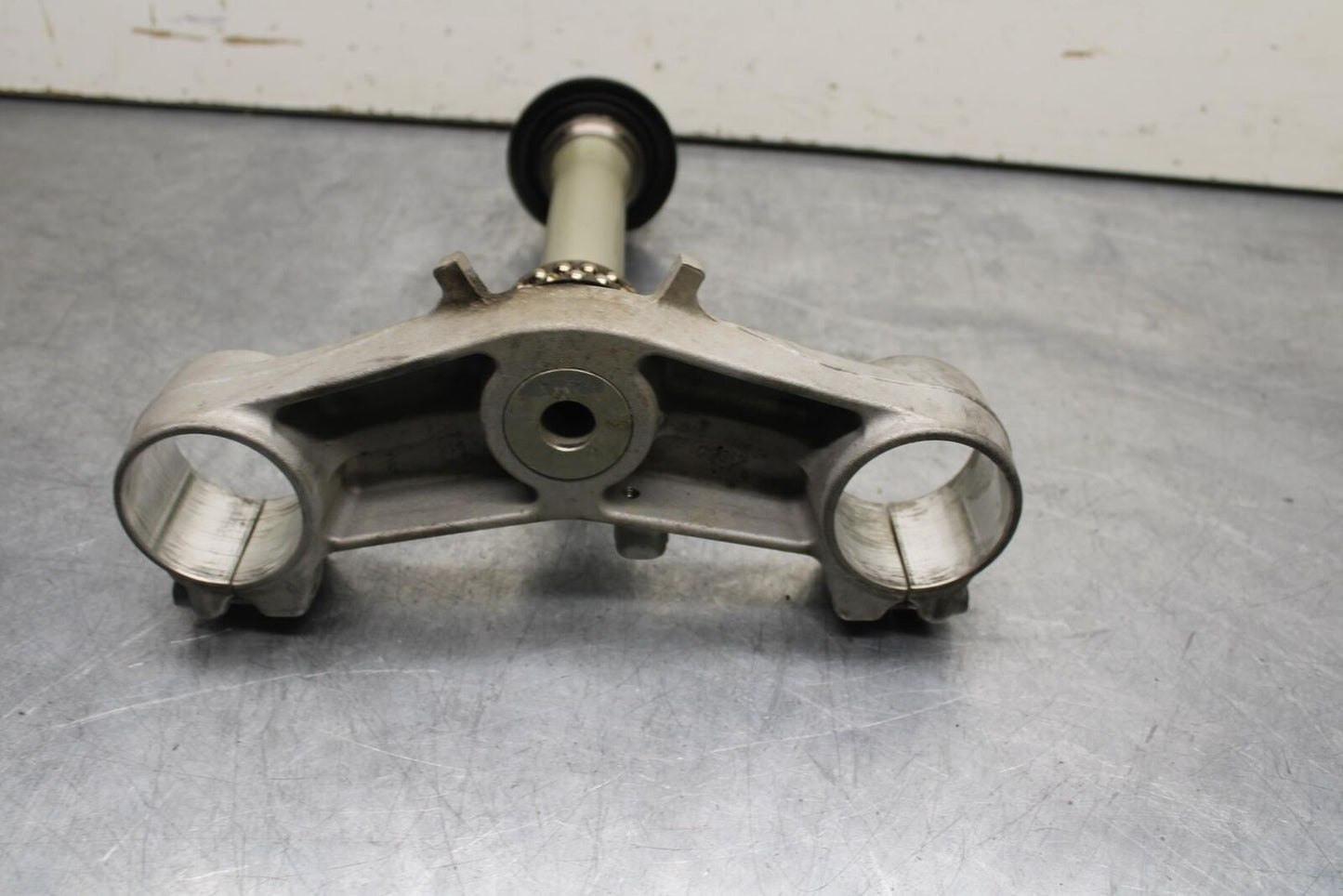 09-12 KAWASAKI NINJA ZX6R ZX600R FRONT FORKS CLAMP LOWER TRIPLE TREE STEM BB617