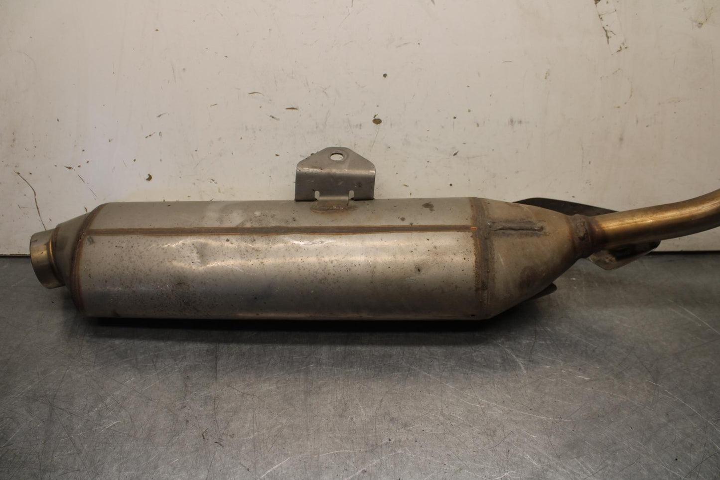 2008 Honda CBF1000 EXHAUST PIPE MUFFLER SLIP ON CAN SILENCER BB641