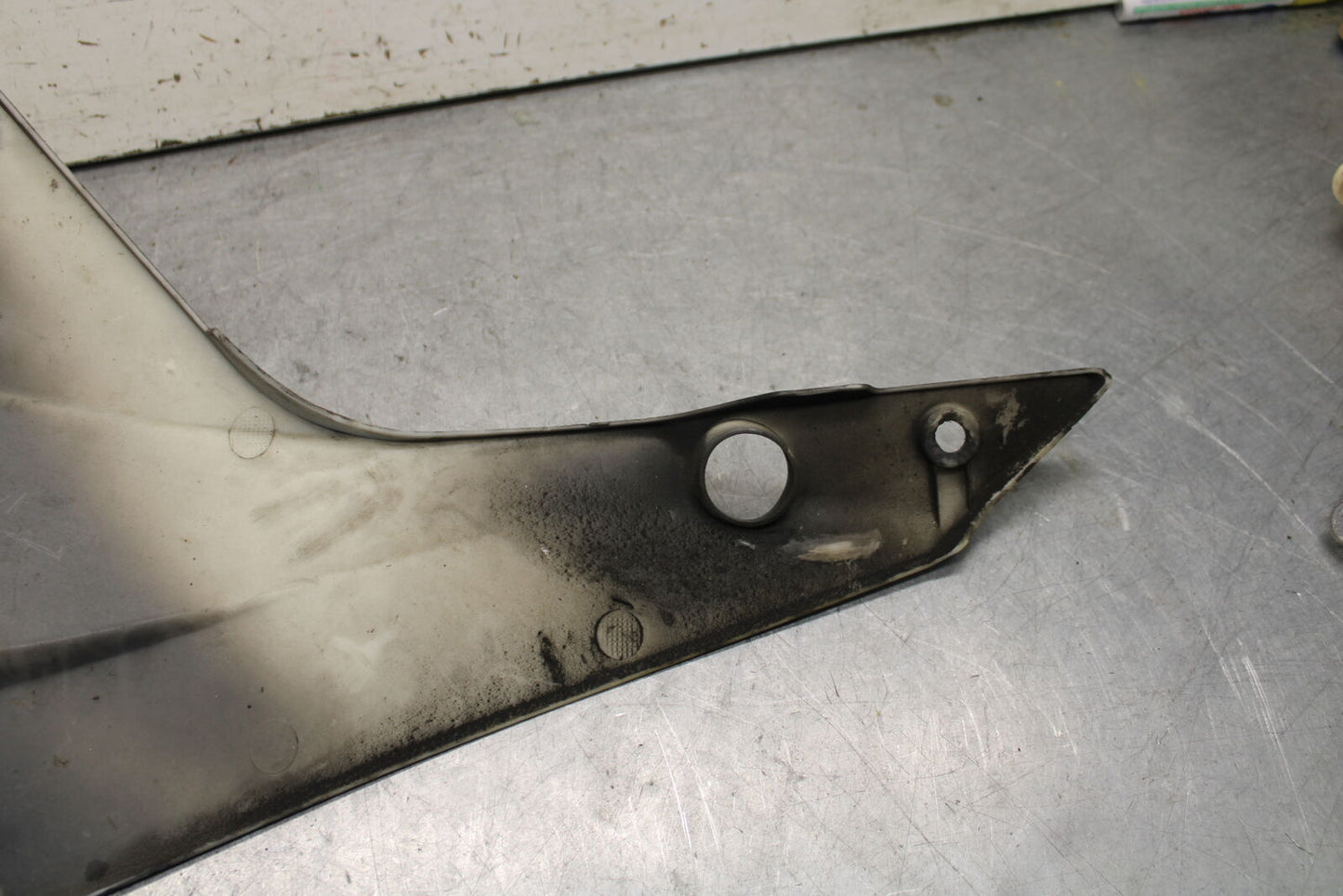 09-12 KAWASAKI NINJA ZX6R ZX600R RIGHT LOWER BOTTOM BELLY SIDE FAIRING BB656