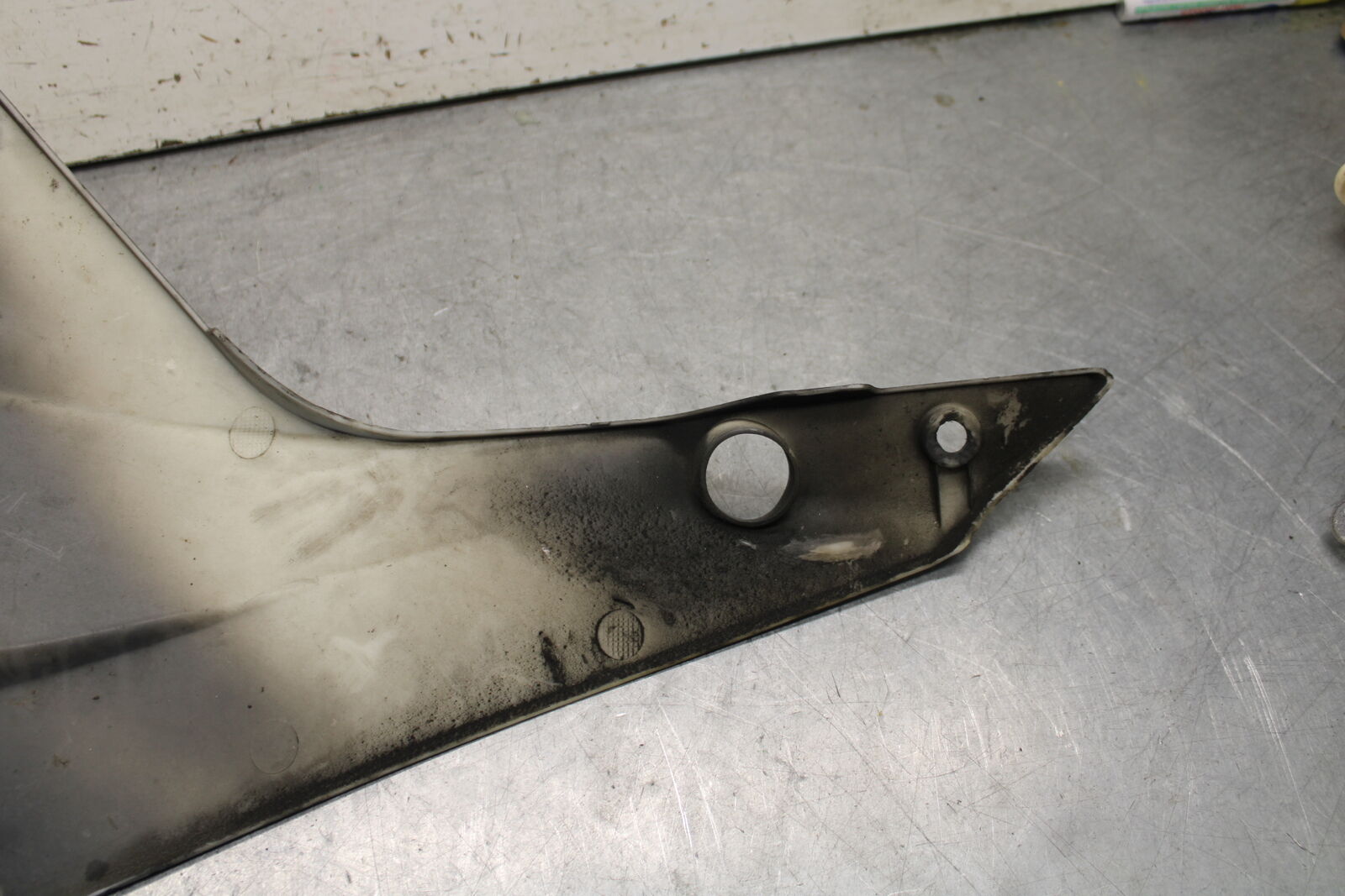 09-12 KAWASAKI NINJA ZX6R ZX600R RIGHT LOWER BOTTOM BELLY SIDE FAIRING BB656