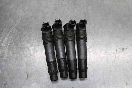 00-05 KAWASAKI NINJA ZX12R IGNITION COILS COIL SPARK PLUG CAPS BB121