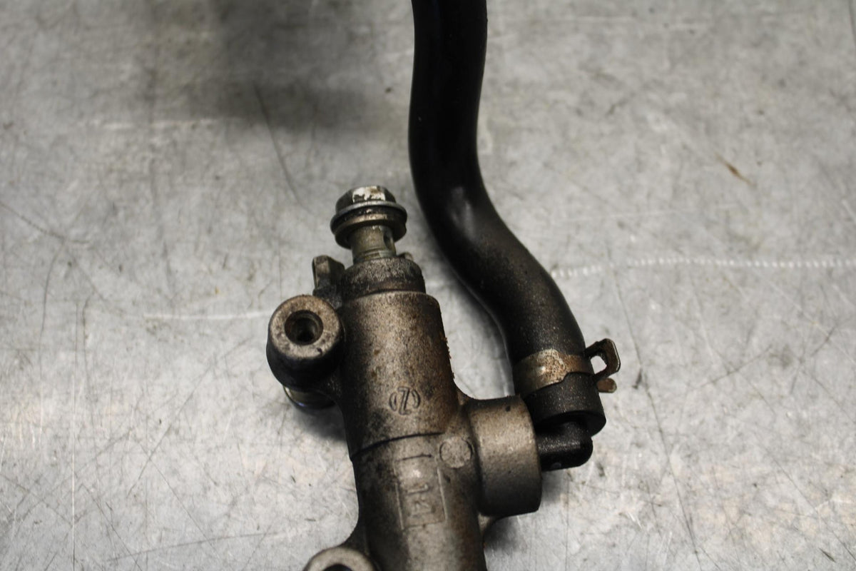 08-10 SUZUKI GSXR750 REAR BACK BRAKE MASTER CYLINDER W RESERVOIR BB58