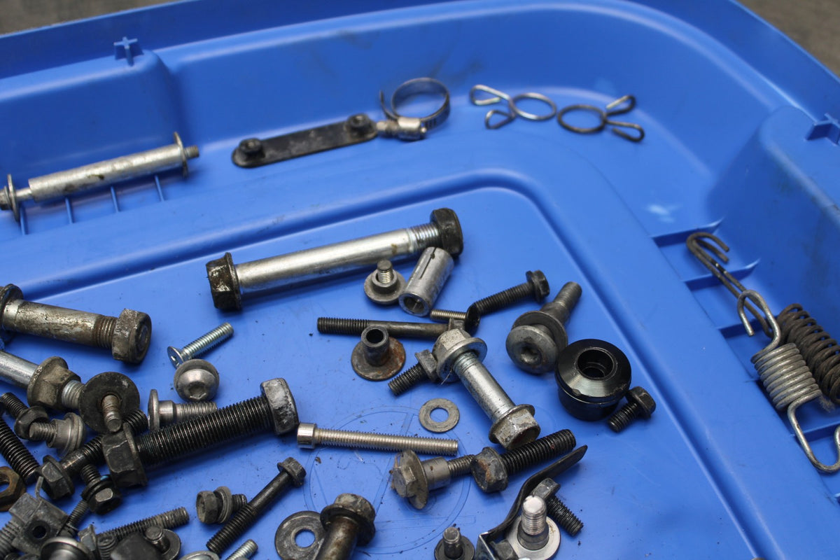 09 KAWASAKI NINJA 250R BOLTS HARDWARE MOTOR SCREWS BB824
