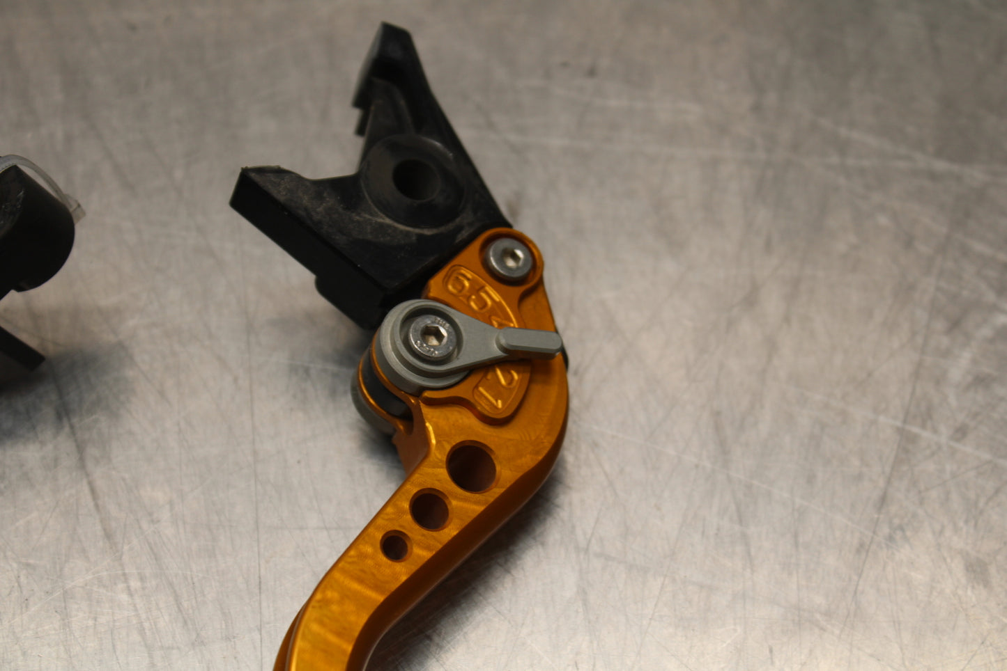 04-05 KAWASAKI NINJA ZX10R PAZZO RACING CLUTCH LEVER & FRONT BRAKE LEVER BB163