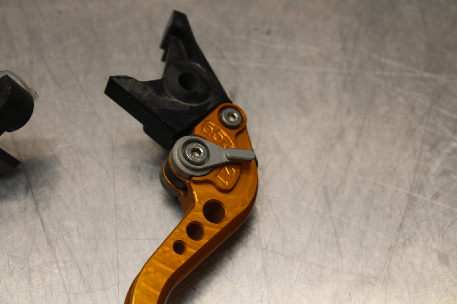 04-05 KAWASAKI NINJA ZX10R PAZZO RACING CLUTCH LEVER & FRONT BRAKE LEVER BB163