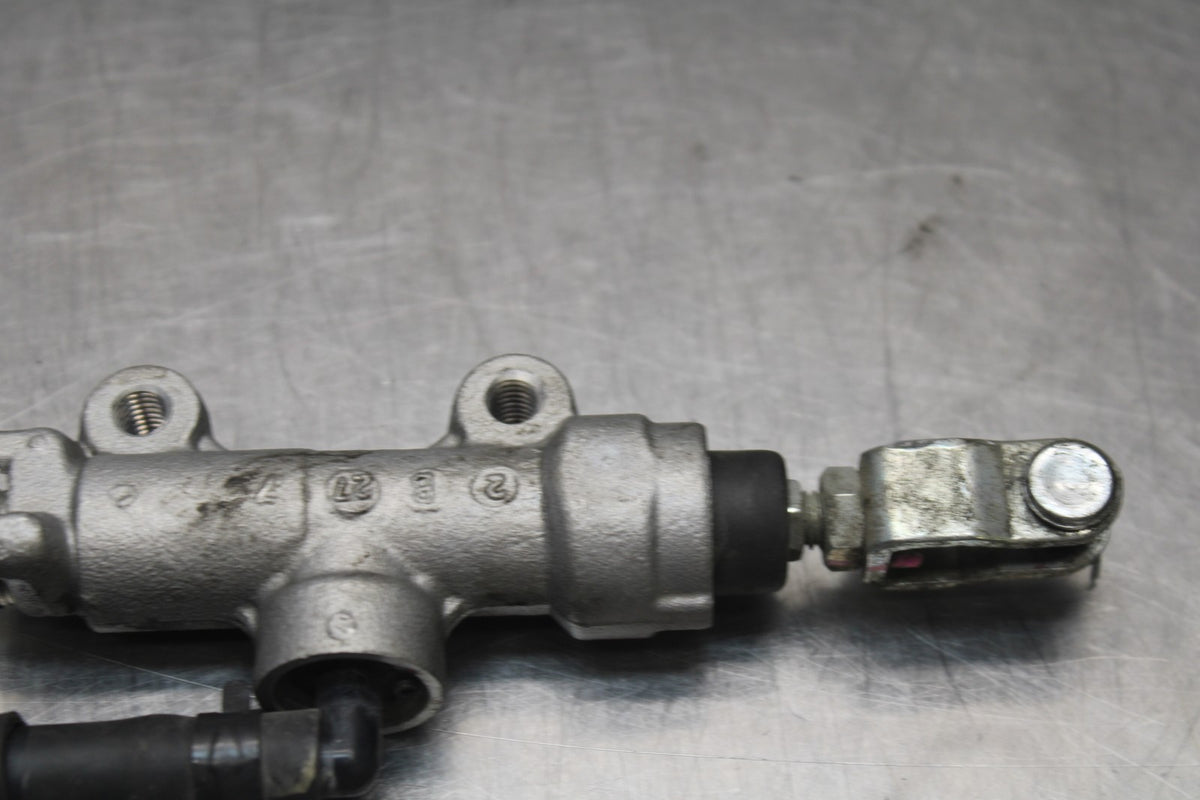 12 KAWASAKI NINJA 650 EX650E REAR BACK BRAKE MASTER CYLINDER W RESERVOIR BB926