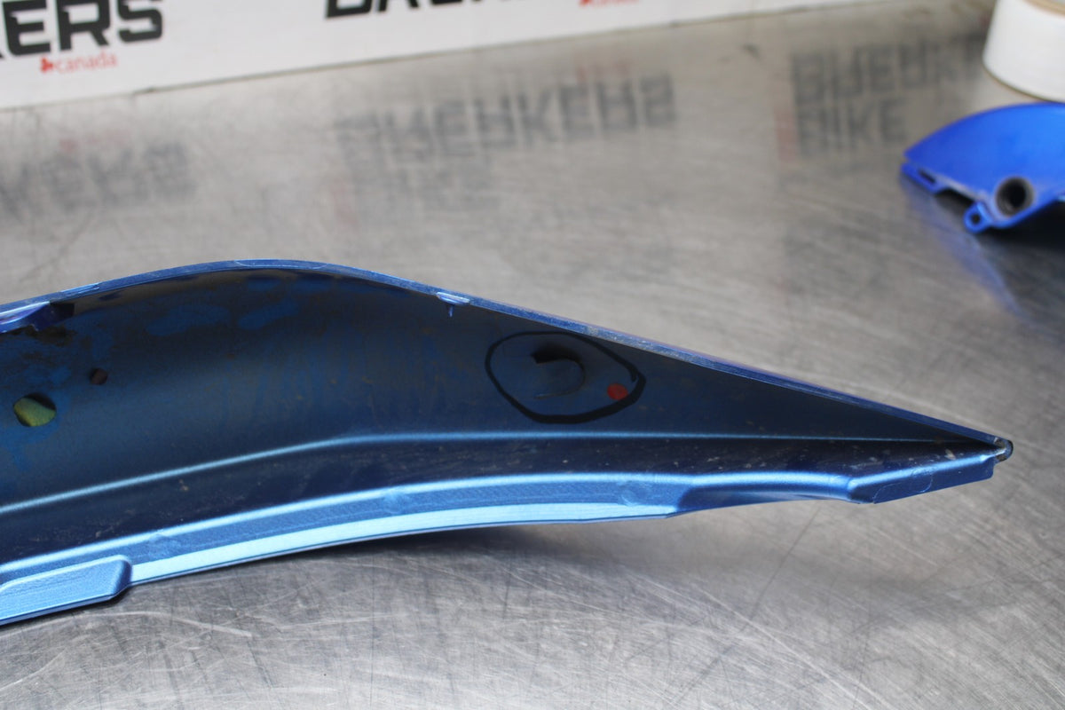 06 KAWASAKI NINJA 650 EX650 RIGHT REAR BACK TAIL FAIRING COWL SHROUD BB823