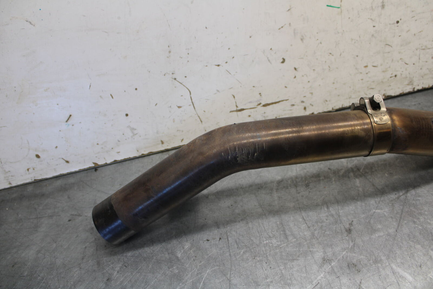 09-12 KAWASAKI NINJA ZX6R EXHAUST PIPE MUFFLER SLIP ON CAN SILENCER BB698