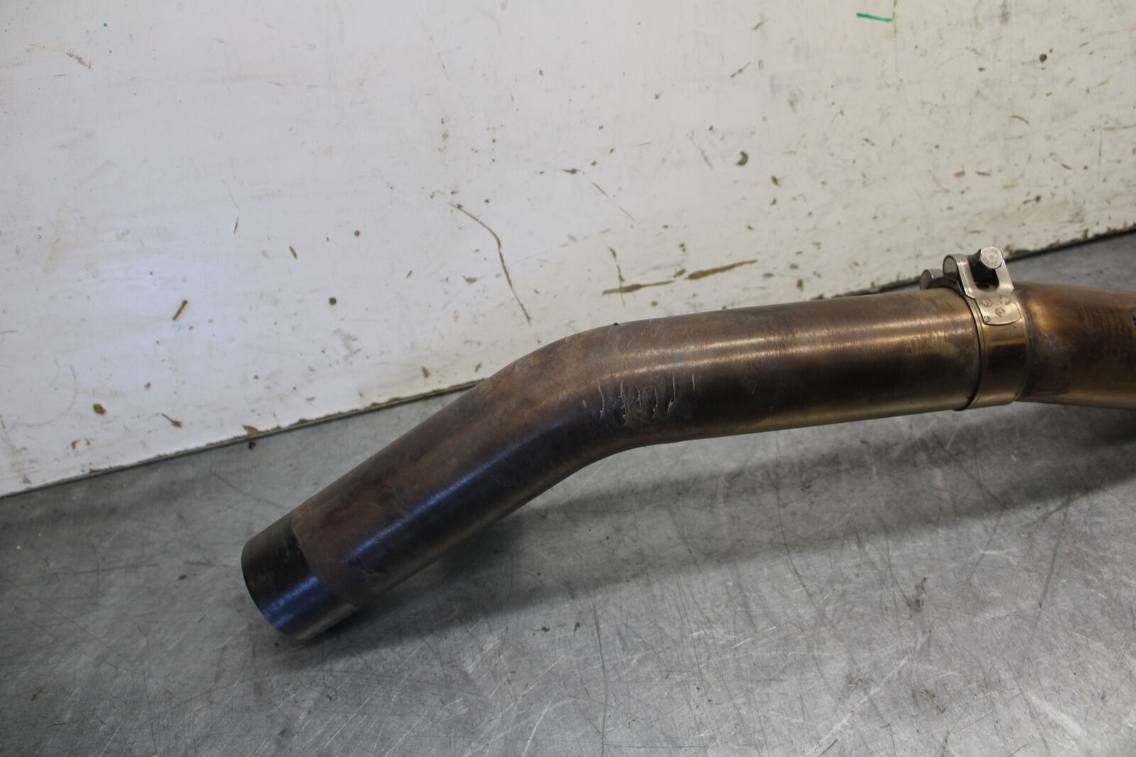 09-12 KAWASAKI NINJA ZX6R EXHAUST PIPE MUFFLER SLIP ON CAN SILENCER BB698