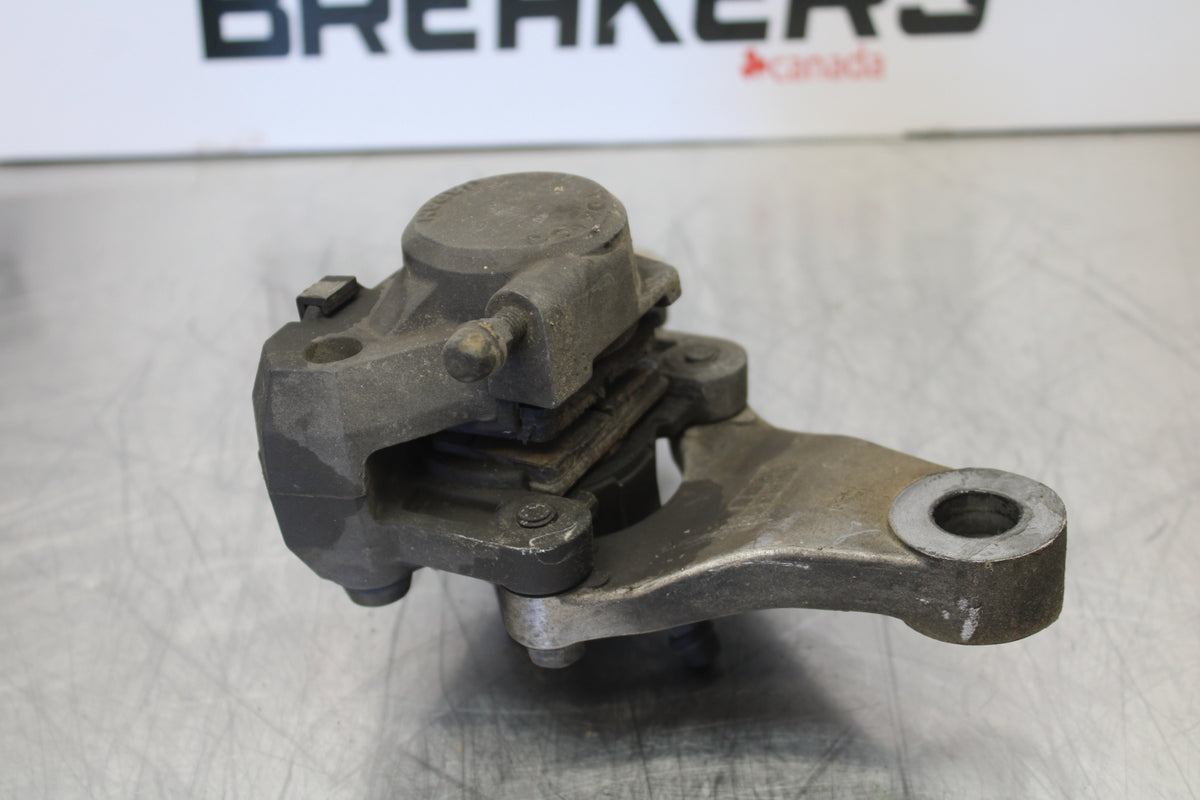 00 SUZUKI SV650 REAR BACK BRAKE CALIPER W MOUNT BRACKET BB156