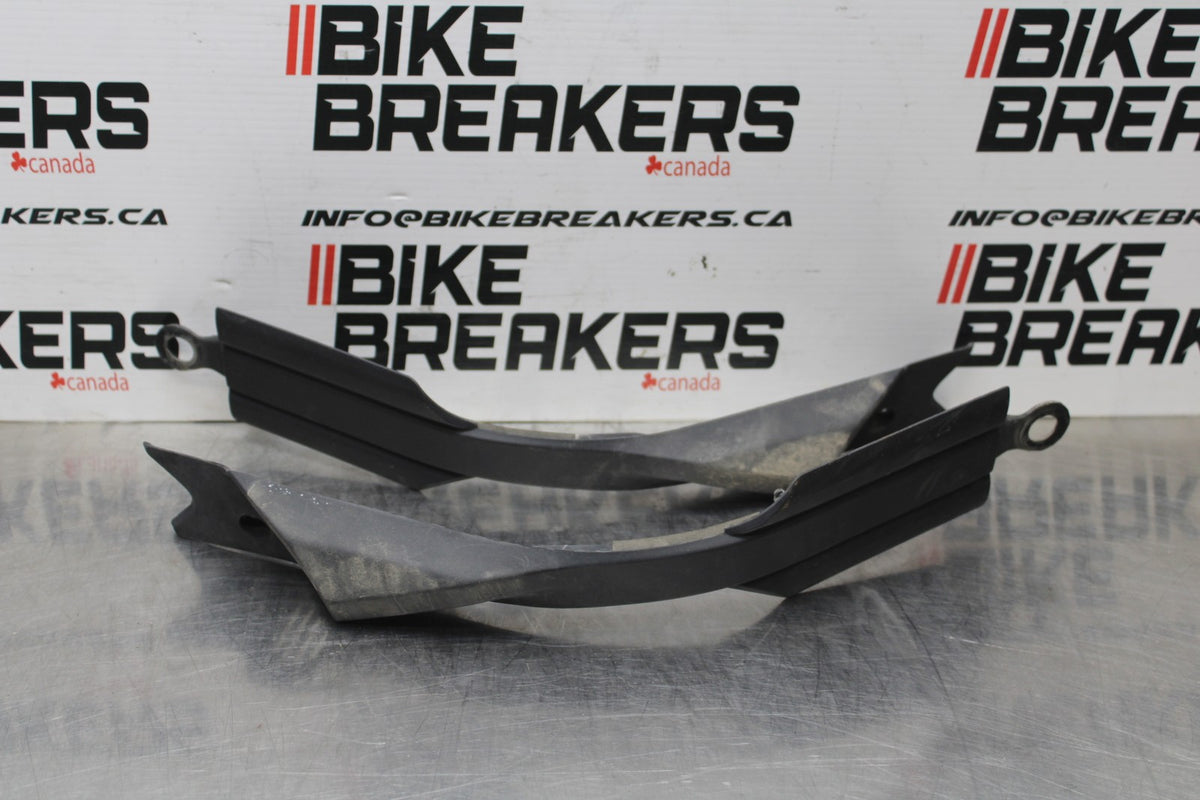 13 KAWASAKI NINJA 650 EX650F ABS RIGHT LEFT FRAME SIDE COVERS COWLS PANELS BB828