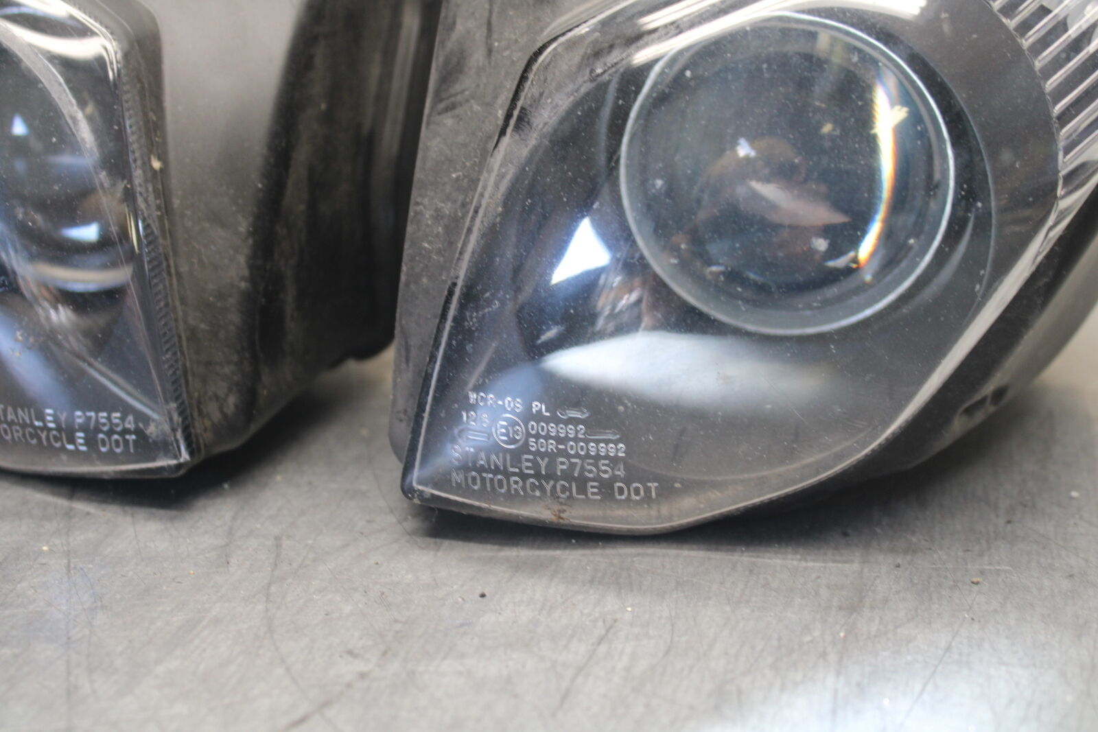 09-12 KAWASAKI NINJA ZX6R FRONT HEADLIGHT HEAD LIGHT LAMP 23007-0101 BB698