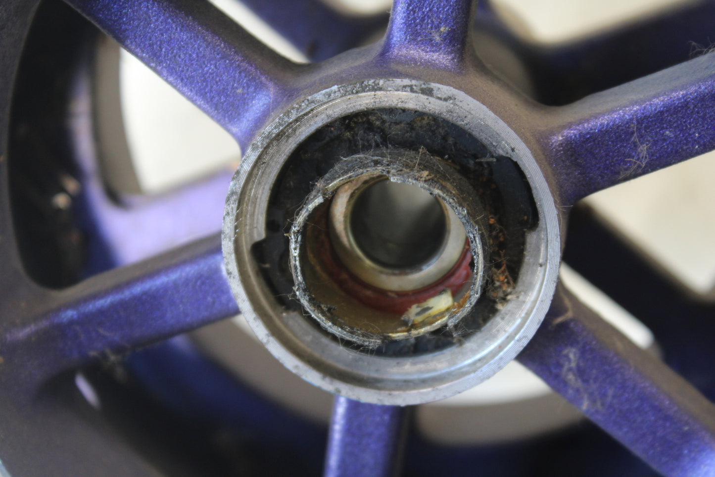 95-95 KAWASAKI NINJA 600R ZX600C FRONT WHEEL FRONT RIM BB73