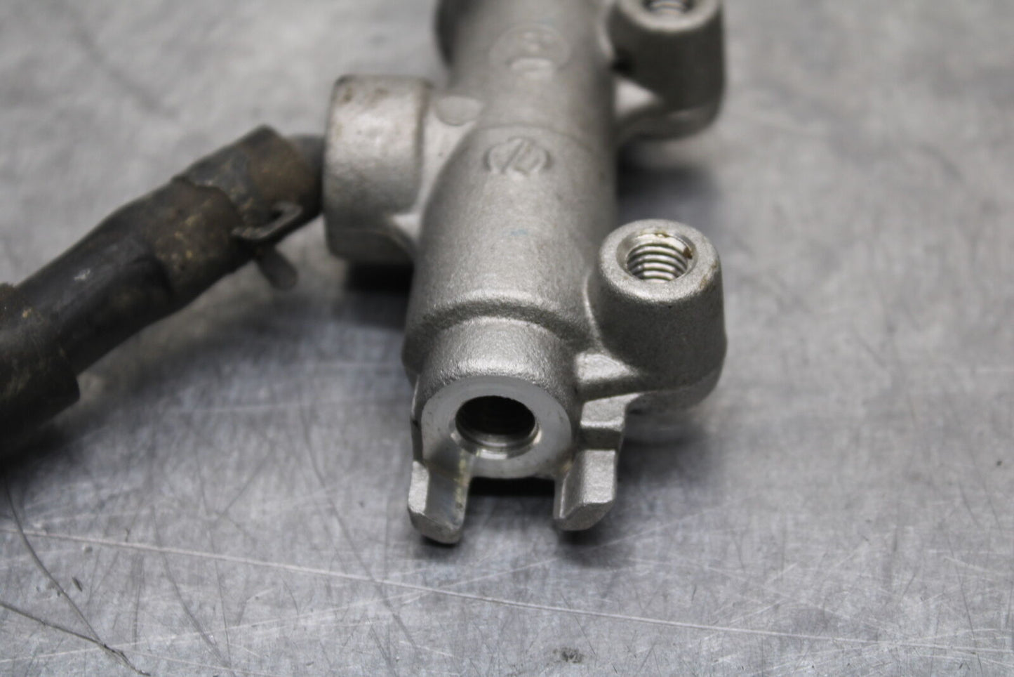 12-13 KAWASAKI Z1000 REAR BACK BRAKE MASTER CYLINDER W RESERVOIR BB743