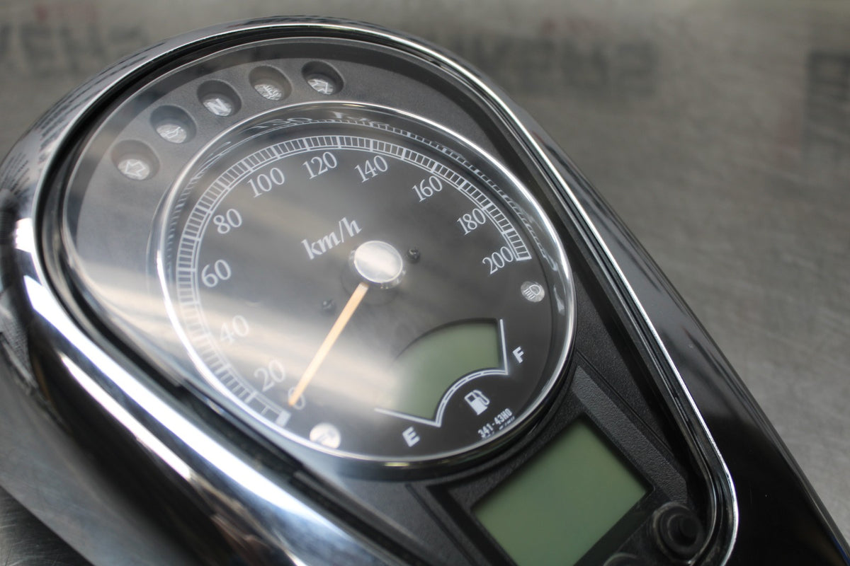 15 SUZUKI BOULEVARD C50 9376 km!! GAUGES METER SPEEDO TACH BB775