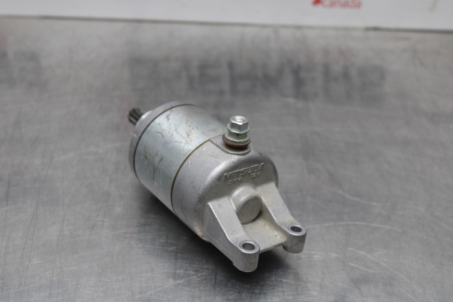 08-10 SUZUKI GSXR 600 ENGINE STARTING STARTER MOTOR -DC 12V BB202