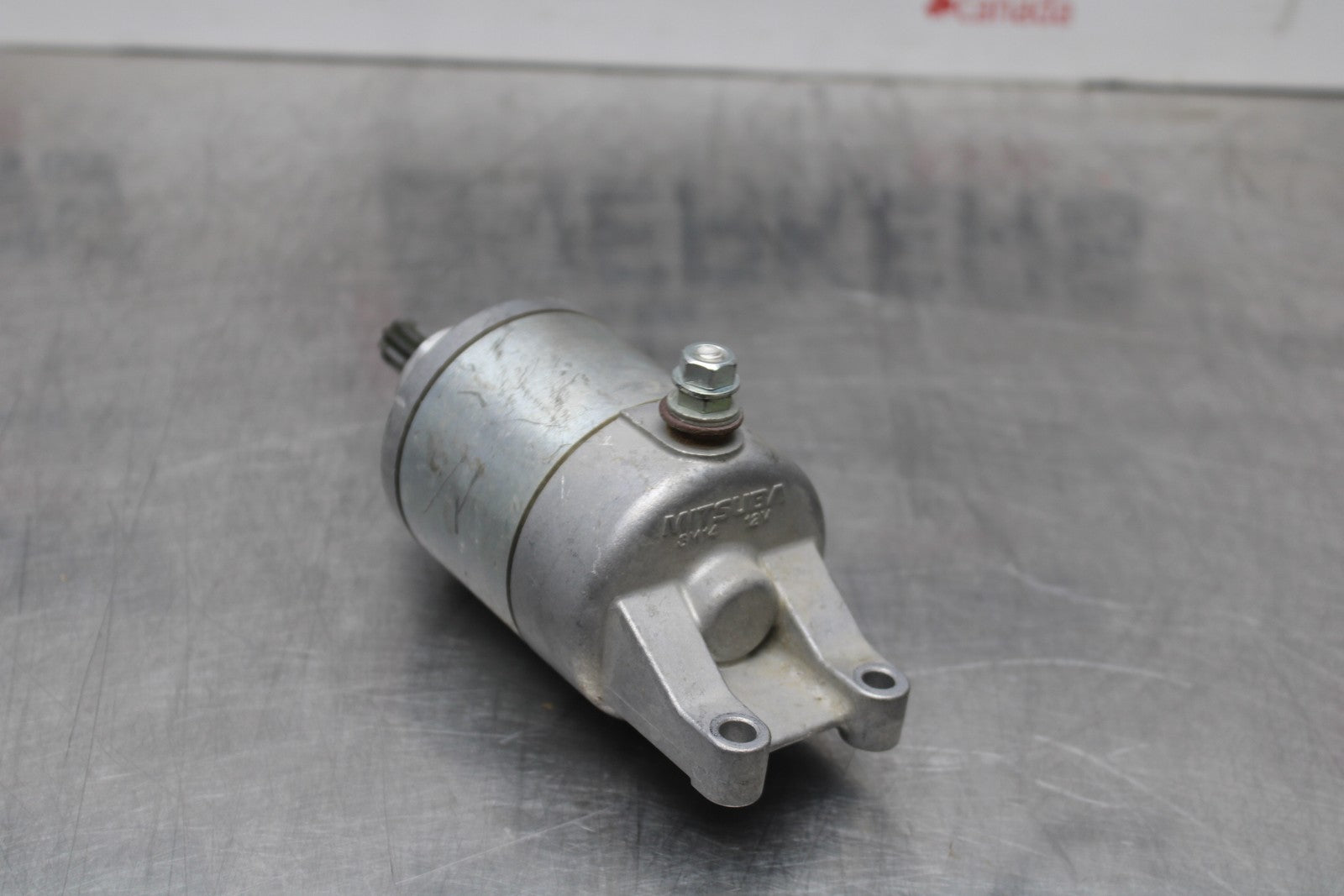 08-10 SUZUKI GSXR 600 ENGINE STARTING STARTER MOTOR -DC 12V BB202