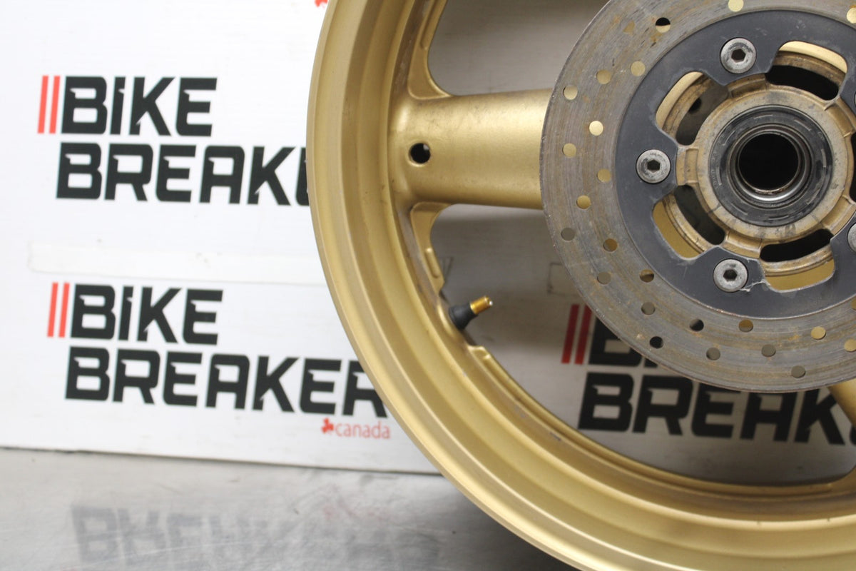 97-00 SUZUKI GSXR600 SRAD REAR WHEEL BACK RIM & ROTOR BB921