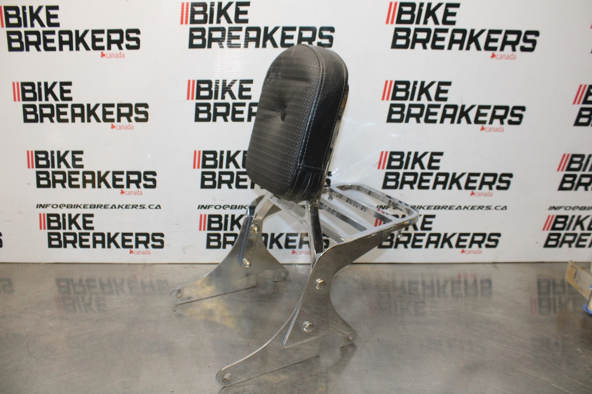 02 KAWASAKI VULCAN 800 VN800B CLASSIC BACK REST SISSY BAR BB862