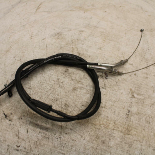 17-20 KAWASAKI NINJA 650 THROTTLE CABLES LINES BB364