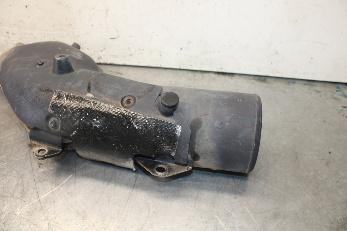 08-18 KAWASAKI KLR650 FULL EXHAUST SYSTEM HEADERS PIPE MUFFLER BB707