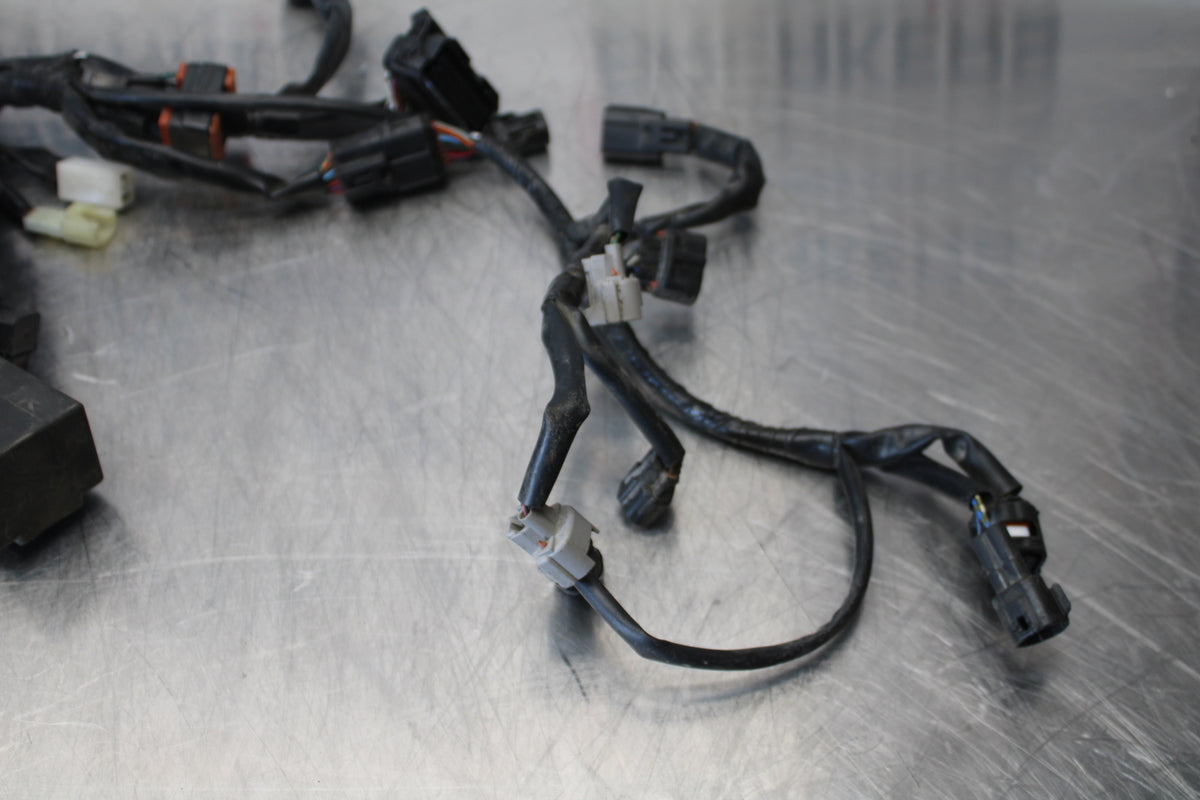 14-17 YAMAHA FZ07 MAIN ENGINE WIRING HARNESS MOTOR WIRE LOOM BB162