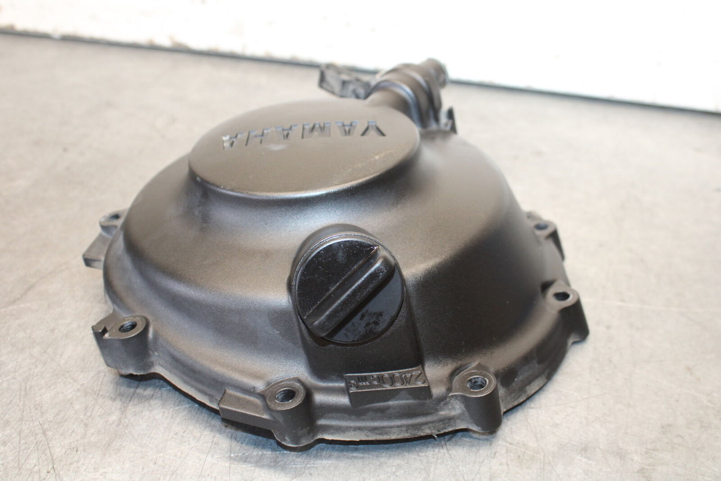 08-09 YAMAHA YZF R6S CLUTCH SIDE ENGINE MOTOR COVER  BB690