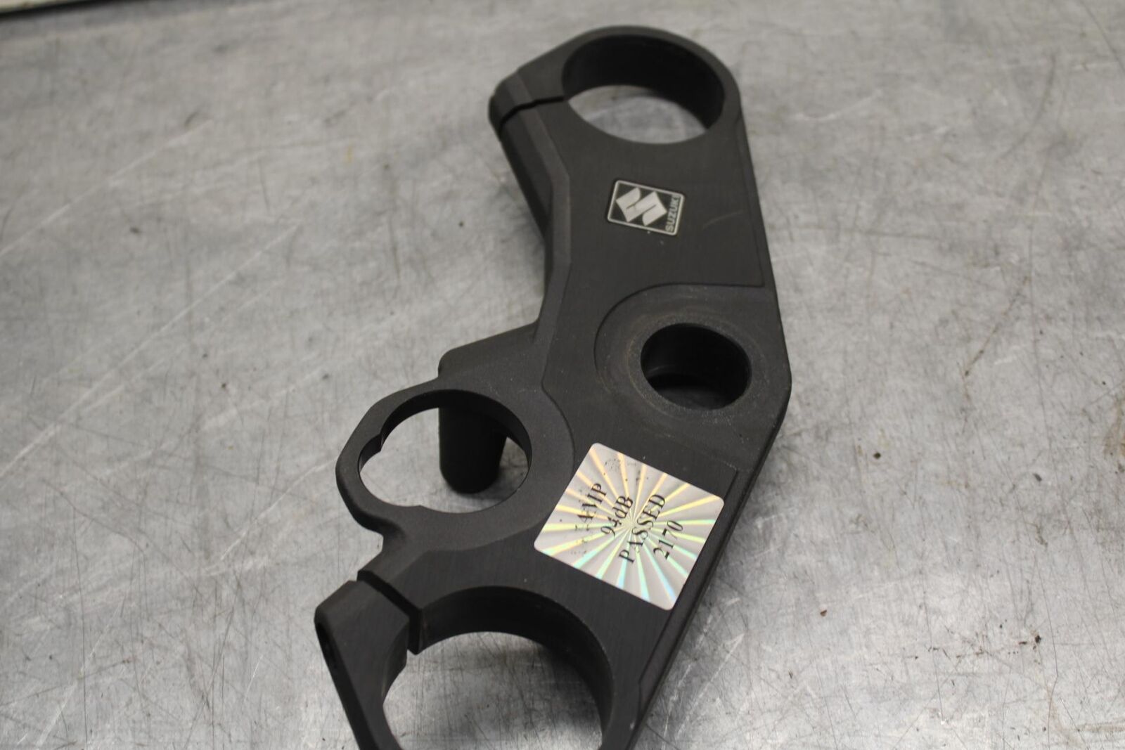 08-10 SUZUKI GSXR 600  FORKS UPPER TRIPLE TREE CLAMP BB92