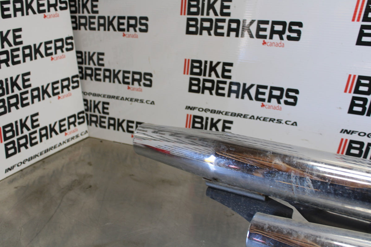 14 HONDA SHADOW 750 VT750C2B FULL EXHAUST PIPE HEADER BB867